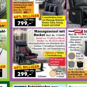 Hocker bei Norma