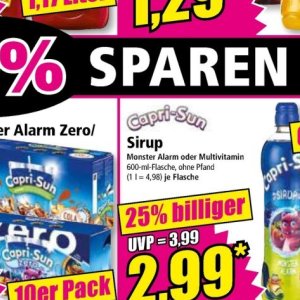 Sirup bei Norma