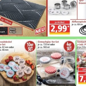 Einmachglas bei Norma