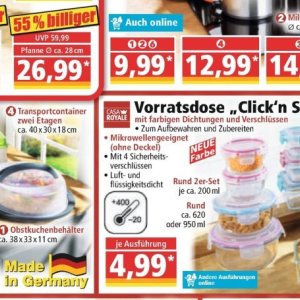 Deckel bei Norma