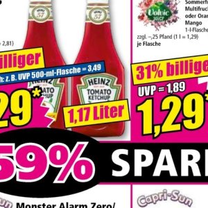 Ketchup bei Norma