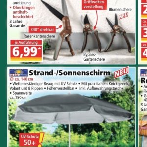 Sonnenschirm bei Norma