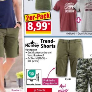 Shorts bei Norma
