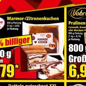 Kuchen bei Norma