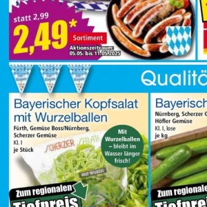 Kopfsalat bei Norma