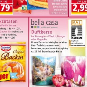 Kerzen bei Norma