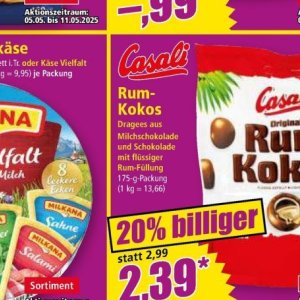 Schokolade bei Norma