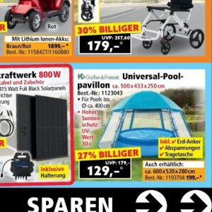 Pools bei Norma