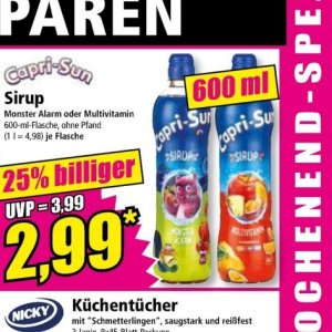 Sirup bei Norma
