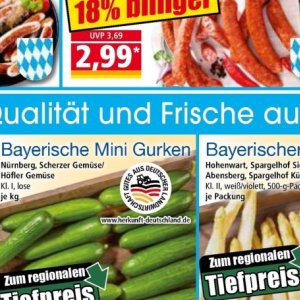 Gurken bei Norma