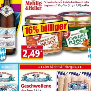 Wurst bei Norma