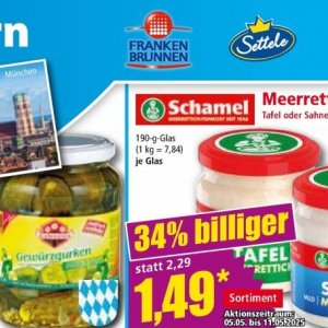 Glas bei Norma