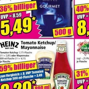 Ketchup bei Norma