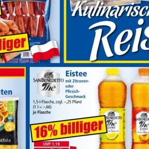 Eistee bei Norma