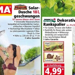 Garten bei Norma