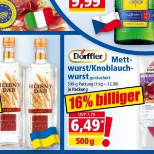 Wurst bei Norma