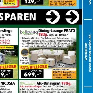 Hocker bei Norma