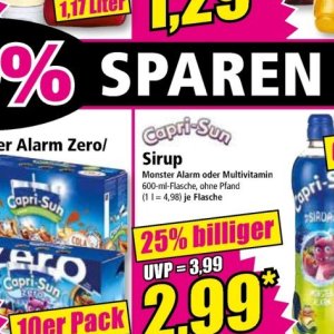 Sirup bei Norma