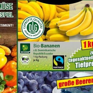 Bananen bei Norma