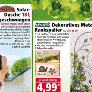 Garten bei Norma