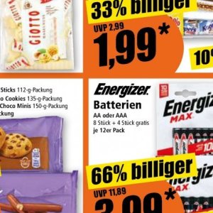 Batterien bei Norma