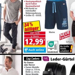 Shorts bei Norma