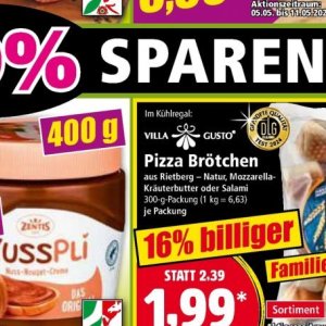 Pizza bei Norma
