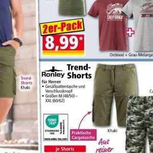 Shorts bei Norma