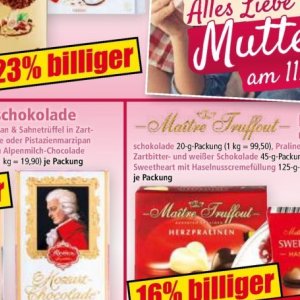 Schokolade bei Norma