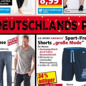 Shorts bei Norma