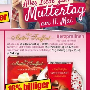 Pralinen bei Norma