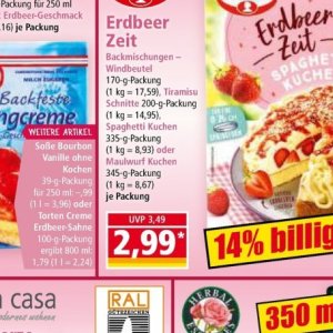Kuchen bei Norma