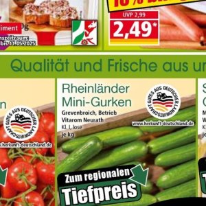 Gurken bei Norma