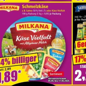 Milch bei Norma
