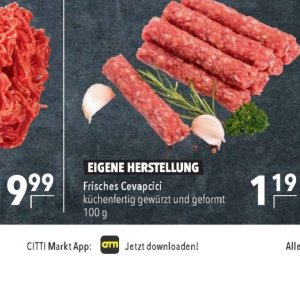 Cevapcici bei Citti Markt