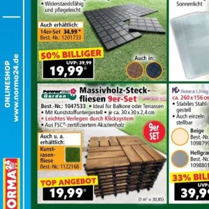 Fliesen bei Norma