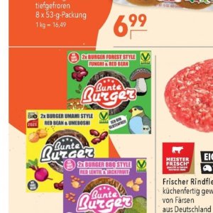 Burger bei Citti Markt