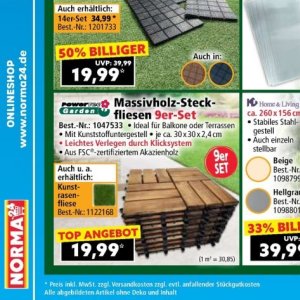 Fliese bei Norma