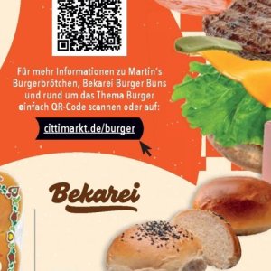 Burger bei Citti Markt