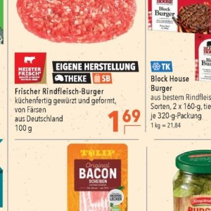 Burger bei Citti Markt