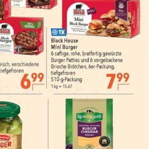 Burger bei Citti Markt