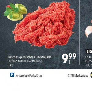 Hackfleisch bei Citti Markt