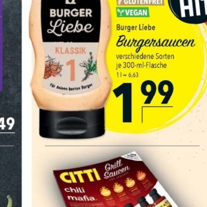 Burger bei Citti Markt