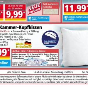 Kissen bei Norma