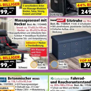 Hocker bei Norma