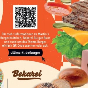 Burger bei Citti Markt
