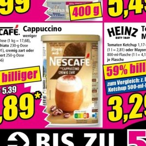 Cappuccino bei Norma