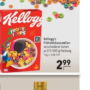 Kellogg's bei Citti Markt
