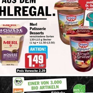 Desserts bei Hit