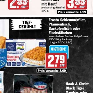 Fischstäbchen bei Hit